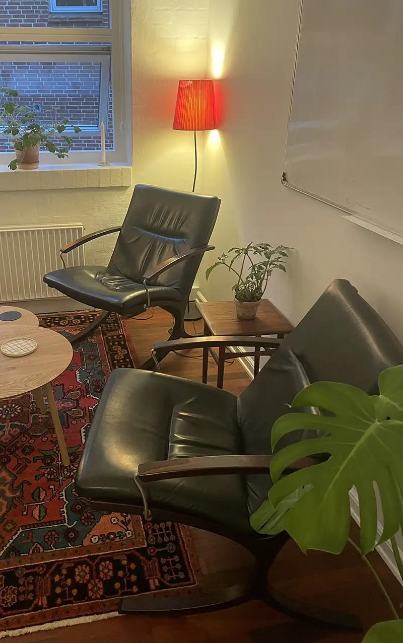 Terapilokale Psykolog Tina Krog - Psykolog i Aarhus